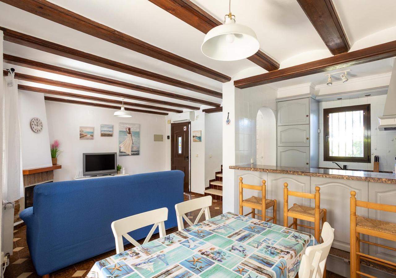 デニア La Casa De La Playa. Piscina, Wifi Y Terraza.ヴィラ エクステリア 写真